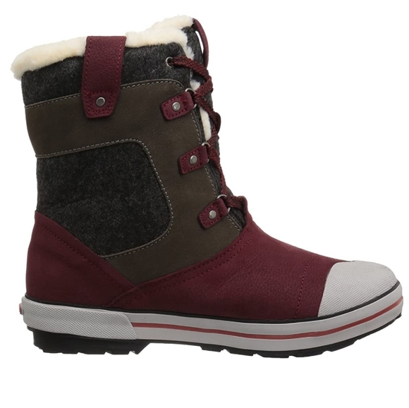 KEEN Elsa Pinot Noir Premium Snow Boot - Picture 14 of 16